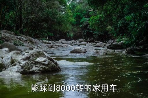 能踩到8000转的家用车