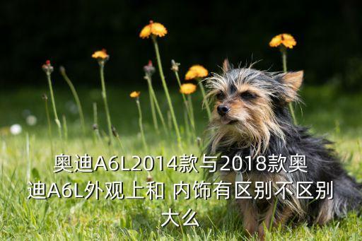 奥迪A6L2014款与2018款奥迪A6L外观上和 内饰有区别不区别大么
