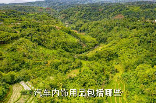 汽车内饰用品包括哪些