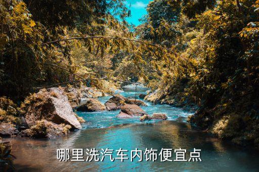 哪里洗汽车内饰便宜点