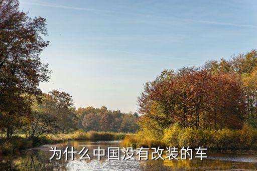为什么中国没有改装的车