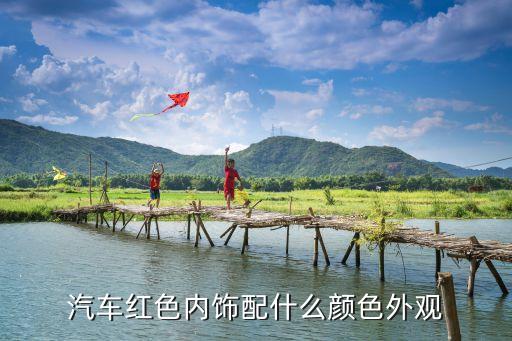 汽车红色内饰配什么颜色外观