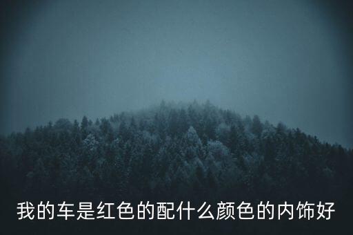 粉红色汽车配什么颜色内饰，我的车是红色的配什么颜色的内饰好