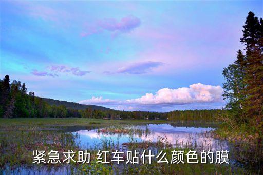 紧急求助 红车贴什么颜色的膜