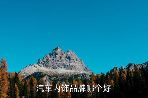 汽车内饰品牌哪个好