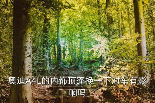 奥迪A4L的内饰顶蓬换一下对车有影响吗