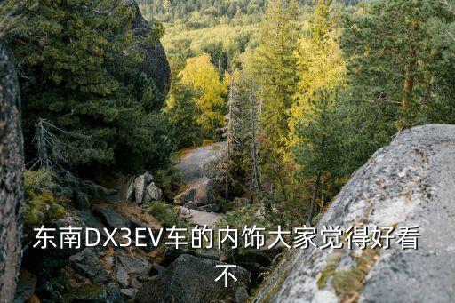 东南DX3EV车的内饰大家觉得好看不