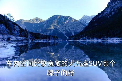 内饰大气的suv汽车有哪些，推荐一款 20W左右外观大气内饰精良小毛病少的suv