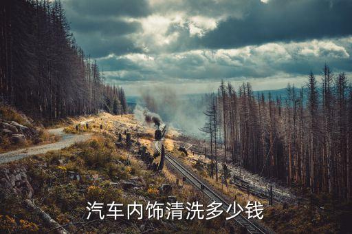 汽车黑色内饰清洁多少钱，清洗汽车内饰一般多少钱