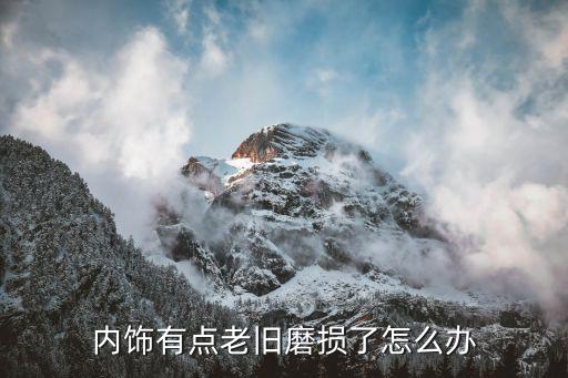 内饰有点老旧磨损了怎么办