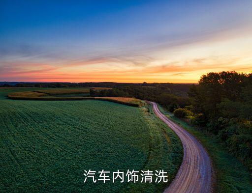 汽车内饰清洗