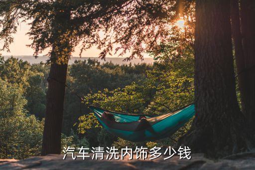 汽车清洗内饰多少钱