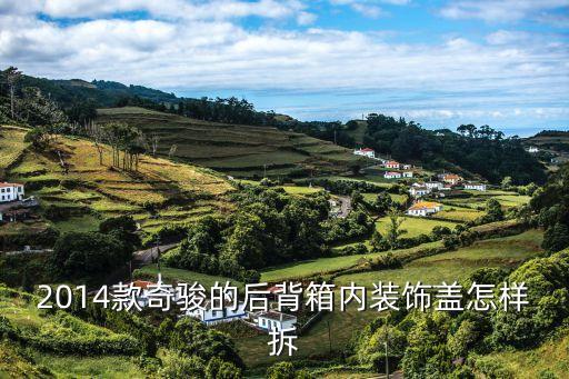 2014款奇骏的后背箱内装饰盖怎样拆