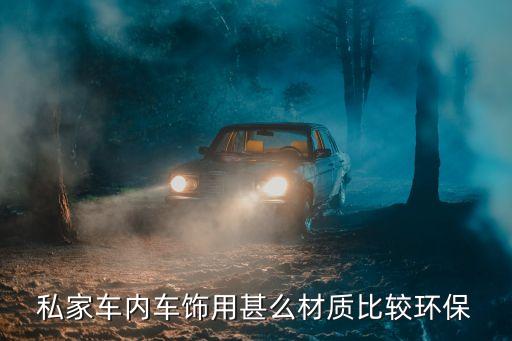 私家车内车饰用甚么材质比较环保