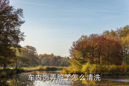 车内饰弄脏了怎么清洗