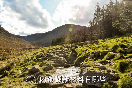 汽车内饰翻新材料有哪些