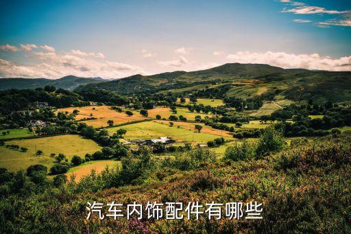 汽车内饰配件有哪些