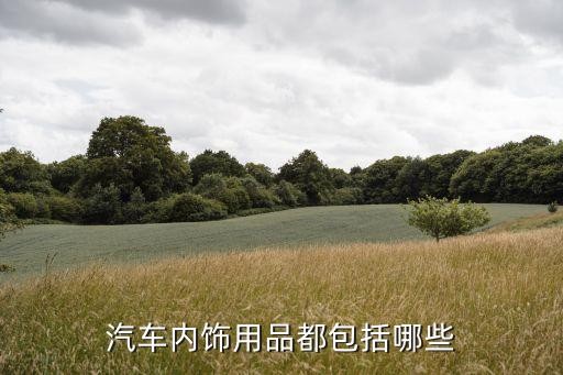 汽车内饰用品都包括哪些