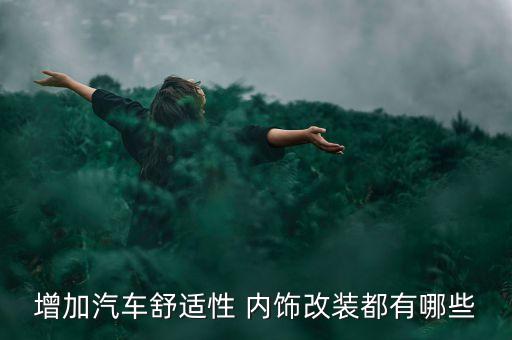 汽车内饰更新有哪些，增加汽车舒适性 内饰改装都有哪些