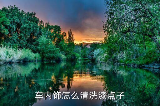 车内饰怎么清洗漆点子