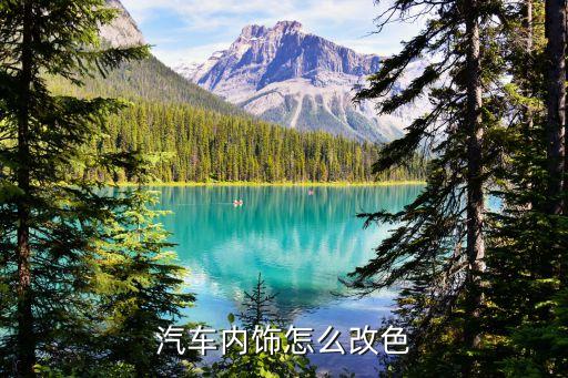 汽车内饰怎么改色
