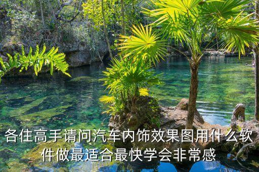 各住高手请问汽车内饰效果图用什么软件做最适合最快学会非常感