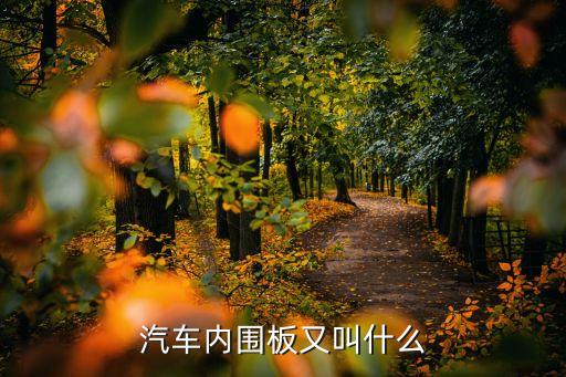 汽车内饰板什么意思，汽车内围板又叫什么