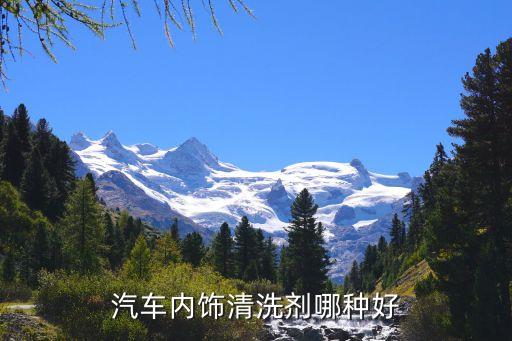 汽车内饰清洗剂哪种好
