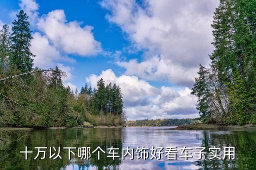 十万以下哪个车内饰好看车子实用