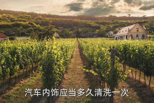 汽车内饰多少个月清洗，汽车内饰应当多久清洗一次
