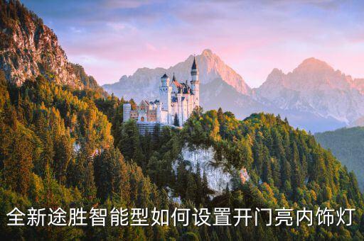 全新途胜智能型如何设置开门亮内饰灯