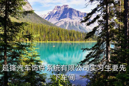 延锋汽车饰件系统有限公司实习生要先下车间