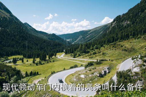 现代领动车门内横着的亮条叫什么备件