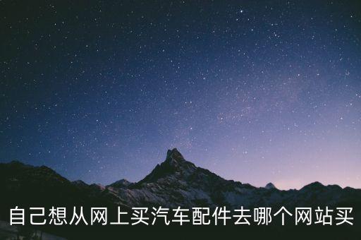 网上怎么买汽车配件，网上哪能买到物美价廉的汽车用品