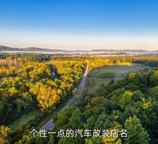 汽车改装店名字参考图，为专用车改装公司起名