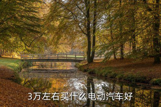 3万左右买什么电动汽车好
