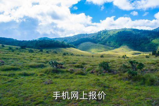 手机网上报价