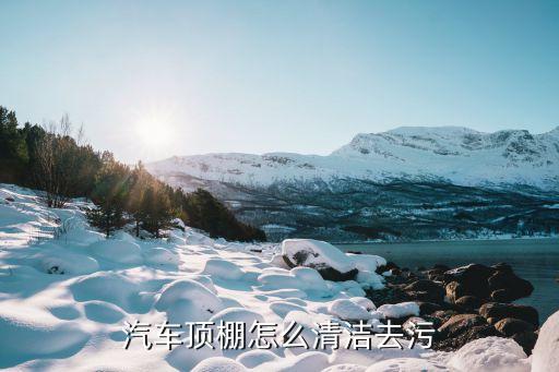 汽车顶棚怎么清洁去污