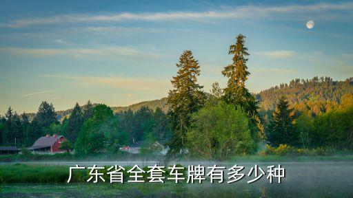 广东车牌号大全，急用完整车牌号码