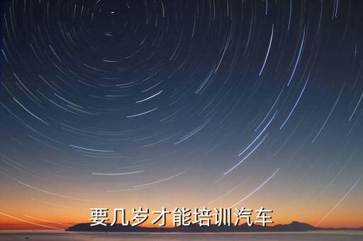 汽车改装培训学校多少岁可以开，要几岁才能培训汽车