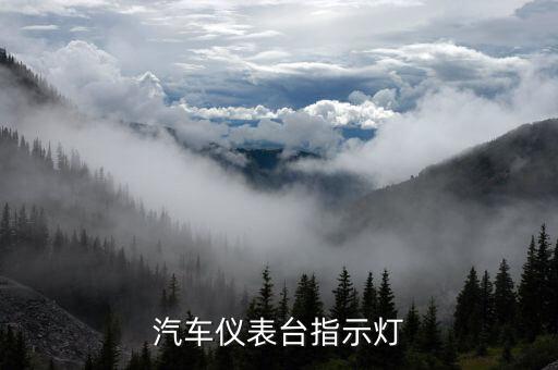汽车仪表台指示灯