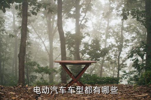 电动汽车车型都有哪些