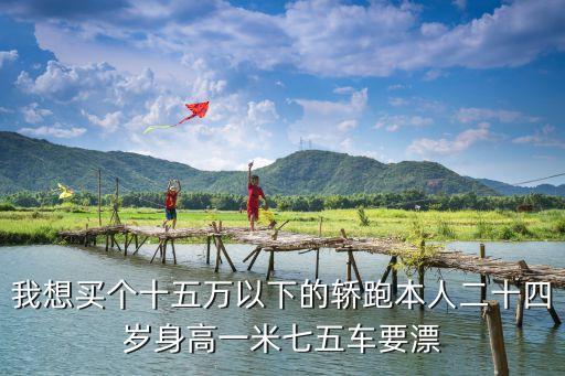 我想买个十五万以下的轿跑本人二十四岁身高一米七五车要漂
