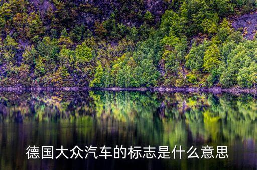 德国大众汽车的标志是什么意思