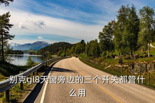 别克gl8天窗旁边的三个开关都管什么用