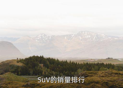 日系suv销量排行榜前十名，SuV的销量排行